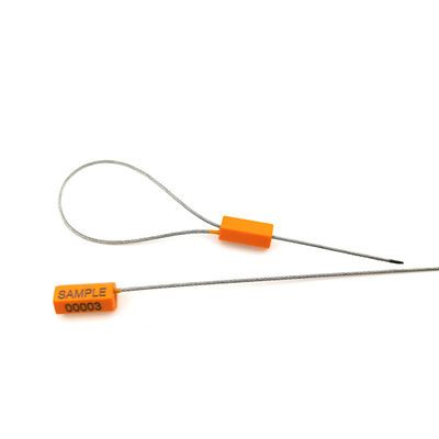 Eco-Friendly ABS Disposable Pull Tight 1.8mm Hexagonal Security Wire Plastic Cable Seal