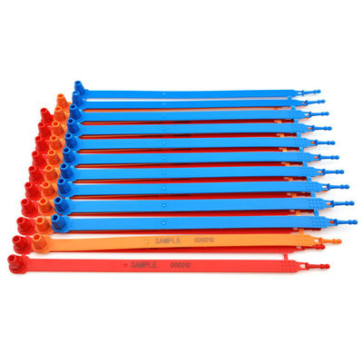 250mm Length Tamper Evident Self-locking Plastic Security Truck Seal for Cargo Protection
