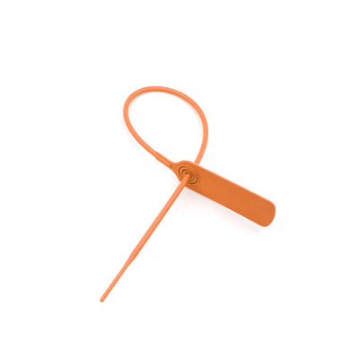 Print Laser/Hot Stamp 400mm Adjustable Plastic Locking Strip Seal With Metal Insert