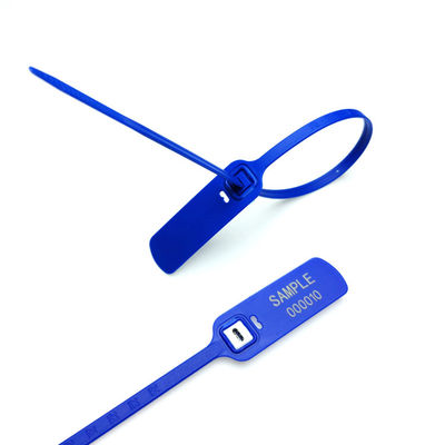 400mm Security Logistics Truck Container Plastic Seal with Marking Area L 45 * W 25 mm