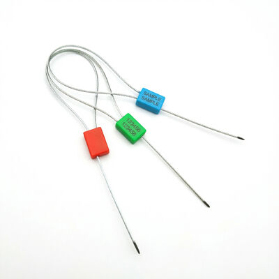 Galvanized Steel Wire Plastic Cable Seal for Custom Serial Numbering and Materials