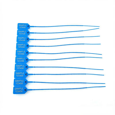 230 mm de longitud total sello de plástico de nylon con resistencia a la tracción de 115 N y sellado de tira apretada para bolsas de equipaje