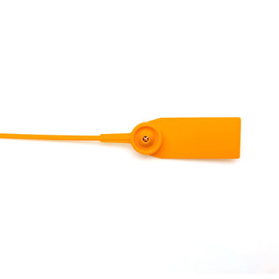 370*20*13.5 mm Sello de seguridad de plástico con 211 N de resistencia a la tracción e impresión láser para sellado ajustable a prueba de manipulaciones