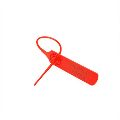 Marking Area L 38*W 20 mm 200mm Bar code Logo Numbered Plastic Bags Security Seal for Bank