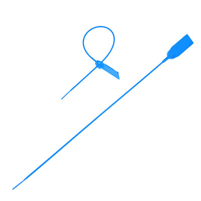 Sellos de plástico autoblocantes US-PS370 con resistencia a la tracción de 211N para etiquetado a prueba de manipulaciones de remolques