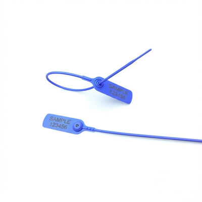 305 mm Pull Tight Plastic Seal Tag for Tamper Evident Security 380 N Tensile Strength
