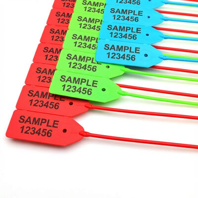 Stainless Steel Safety Container Seal Strip Lock with Laser / Hot Stamp Print US-PS550