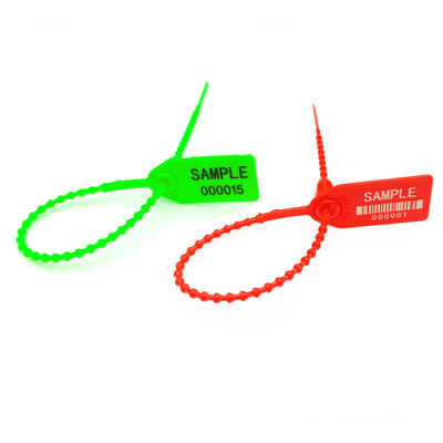 250*19*15.5 mm Clothes Plastic Security Tug Seal Tag for Laser / Hot Stamp Printing