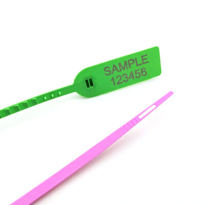 334 N 34.1 KG Tensile Strength Plastic Security Seal for Container Laser/Hot Stamp Print