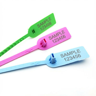 334 N 34.1 KG Tensile Strength Plastic Security Seal for Container Laser/Hot Stamp Print