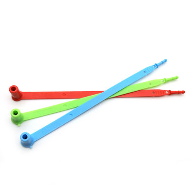 Sello de contenedor de plástico ABS de 200 mm con resistencia a la tracción de 194N Color personalizado