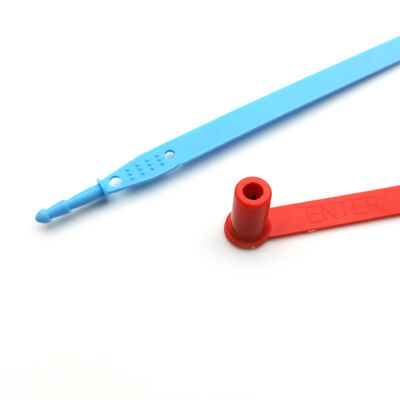 Sello de contenedor de plástico ABS de 200 mm con resistencia a la tracción de 194N Color personalizado