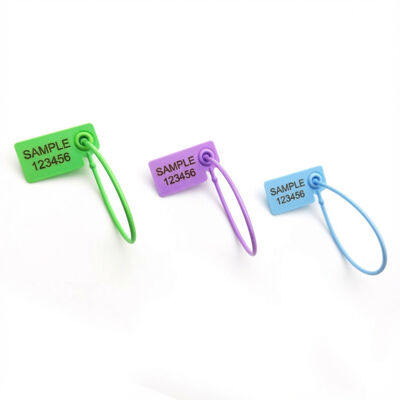 1.70 g / pc ABS US-PS170FL Tamper Evident Plastic Security Seal Tag for Garment Clothes Shoes