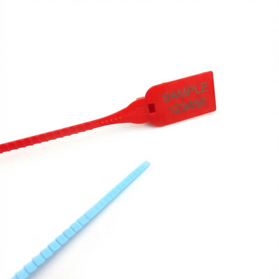 Pull Tight Security Seals for PP Products Marking Area 40*26mm Serial Number Included
