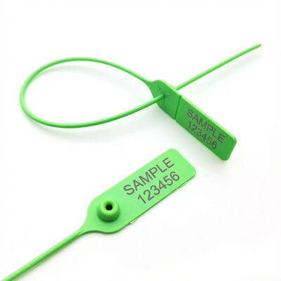 US-PS320R 調節可能長さプルタイトプラスチックセキュリティシール 320mm