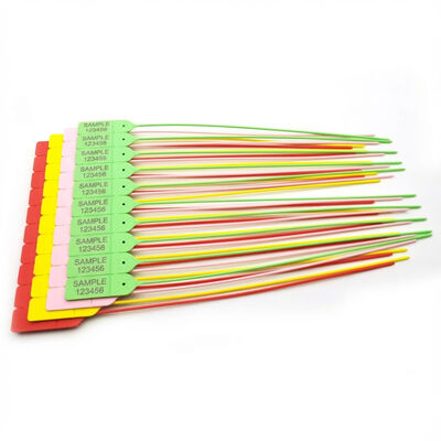 US-PS320R 調節可能長さプルタイトプラスチックセキュリティシール 320mm