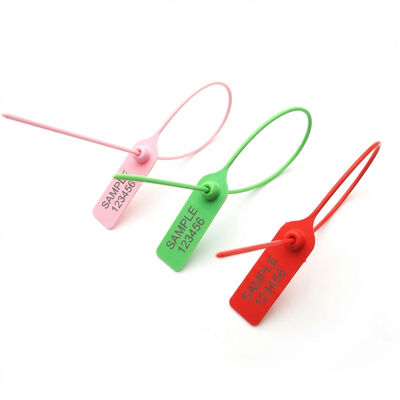 US-PS320R 調節可能長さプルタイトプラスチックセキュリティシール 320mm