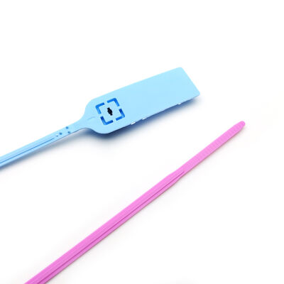 Disposable Plastic Tamper Seals With 268N Tensile Strength And 380mm Length