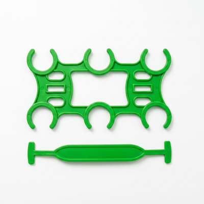HDPE Plastic 6 Pack Bottle Holder Plastic Milk Bottle Carrier Durable